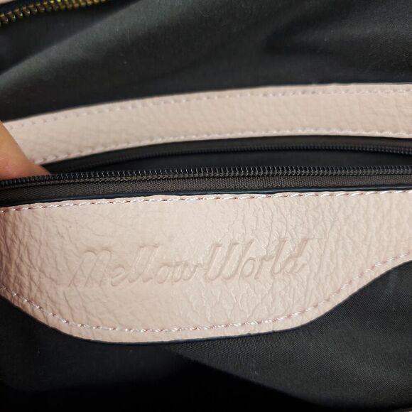 Mellow World Vegan Sam Satchel Bag Misty Rose - Picture 11 of 12